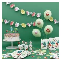 Centre de table animaux de la forêt pas cher | Fiesta Factory