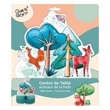 Centre de table animaux de la forêt pas cher | Fiesta Factory