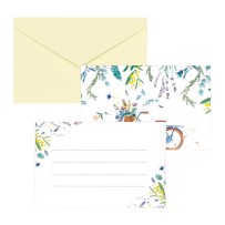 Cartons d’invitation champêtre lot de 8 pas cher | Fiesta Factory