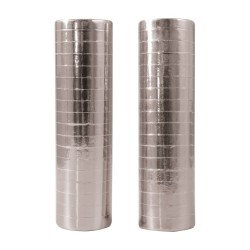 Rouleaux de Serpentins Argent 4 m – Lot de 2 - 63180 - Cotillons