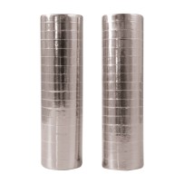 Rouleaux de Serpentins Argent 4 m – Lot de 2 - 63180 - Cotillons