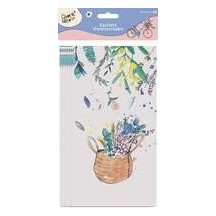 Sachets cadeaux champêtre lot de 8 pas cher | Fiesta Factory