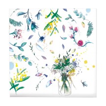 Serviettes champêtre lot de 20 pas cher | Fiesta Factory