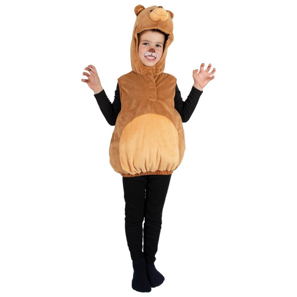 Costume Ours Enfant 5/6 Ans – Déguisement Carnaval | Fiesta Factory à petit prix