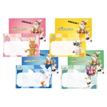 Cartons d’invitation Lapins Crétins™ lot de 8 pas cher | Fiesta Factory