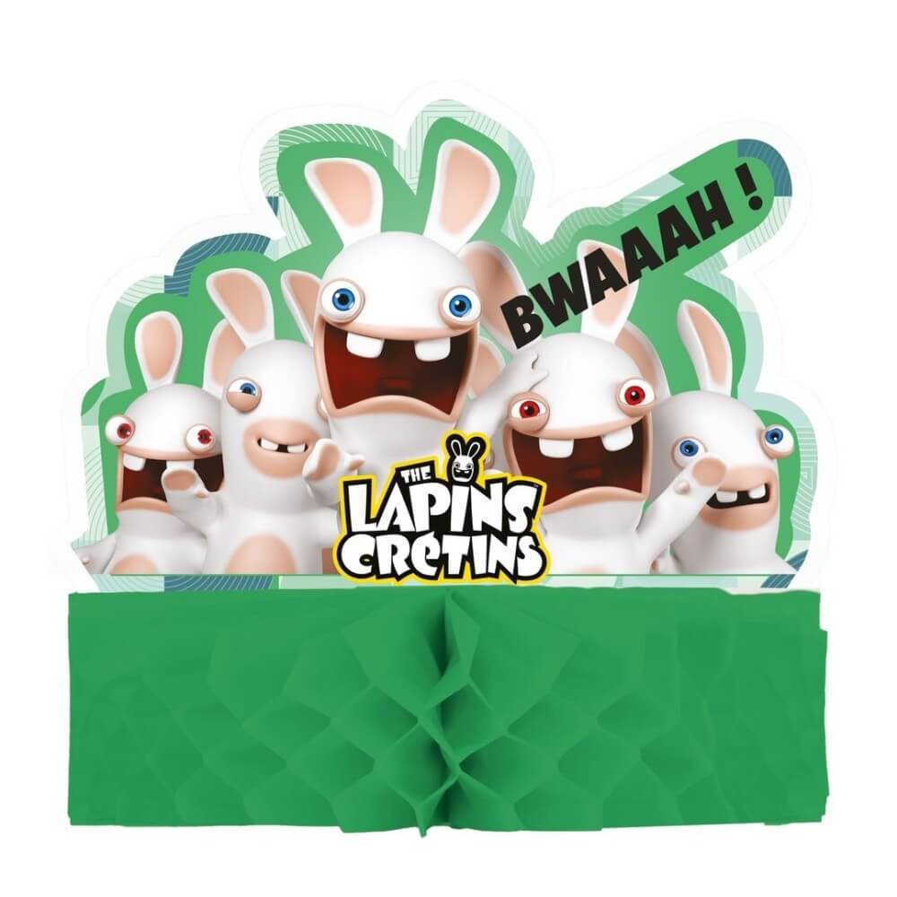 Centre de table Lapins Crétins™ pas cher | Fiesta Factory