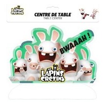 Centre de table Lapins Crétins™ pas cher | Fiesta Factory