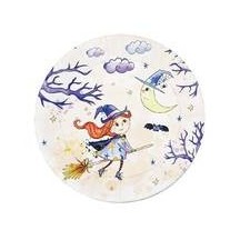 Assiettes Halloween 23 cm lot de 8 pas cher | Fiesta Factory