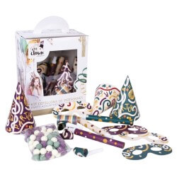 Kit Cotillons Multicolore – Boîte 10 Personnes - 23443 - Cotillons