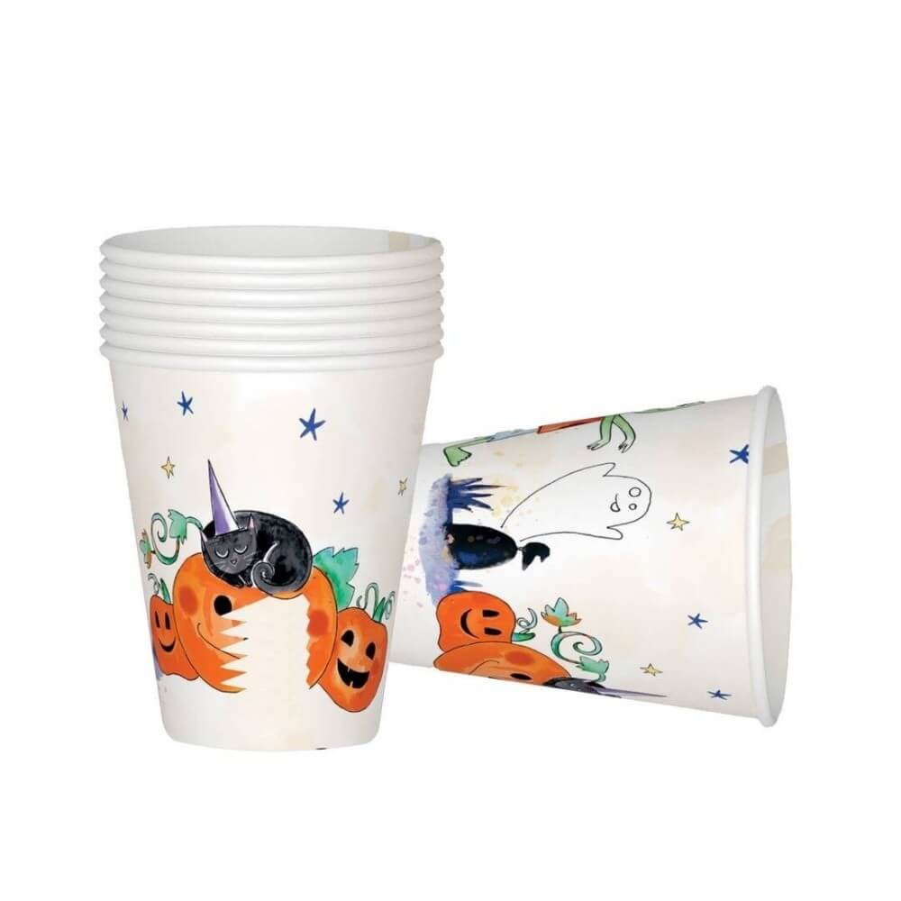 Gobelets Halloween lot de 8 pas cher | Fiesta Factory