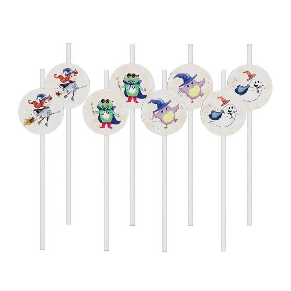 Cartons d’invitation Halloween lot de 8 pas cher | Fiesta Factory