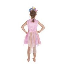 Costume Licorne Enfant Pastel 5/6 Ans – Déguisement Carnaval | Fiesta Factory à petit prix
