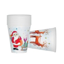 Gobelets Noël Lot de 8 Pas Cher | Fiesta Factory