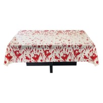 Nappe Halloween Sanglante Plastique Pas Cher | Fiesta Factory