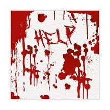 Serviettes Halloween Sanglantes Lot de 20 Pas Cher | Fiesta Factory