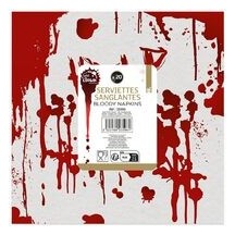 Serviettes Halloween Sanglantes Lot de 20 Pas Cher | Fiesta Factory