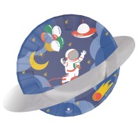 Assiettes Espace 23 cm Lot de 8 Pas Cher | Fiesta Factory