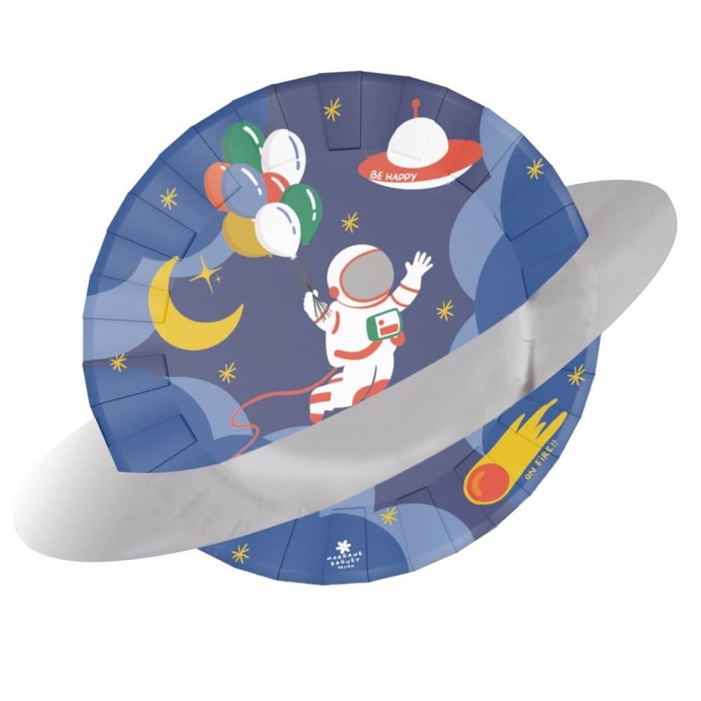 Assiettes Espace 23 cm Lot de 8 Pas Cher | Fiesta Factory