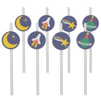 Pailles Espace Lot de 8 Pas Cher | Fiesta Factory