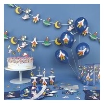 Sachets Cadeaux Espace Lot de 8 Pas Cher | Fiesta Factory