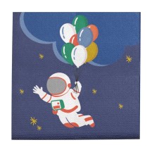 Serviettes Espace Lot de 20 Pas Cher | Fiesta Factory