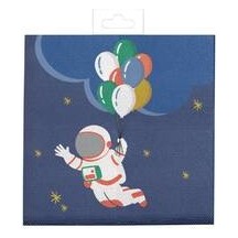 Serviettes Espace Lot de 20 Pas Cher | Fiesta Factory