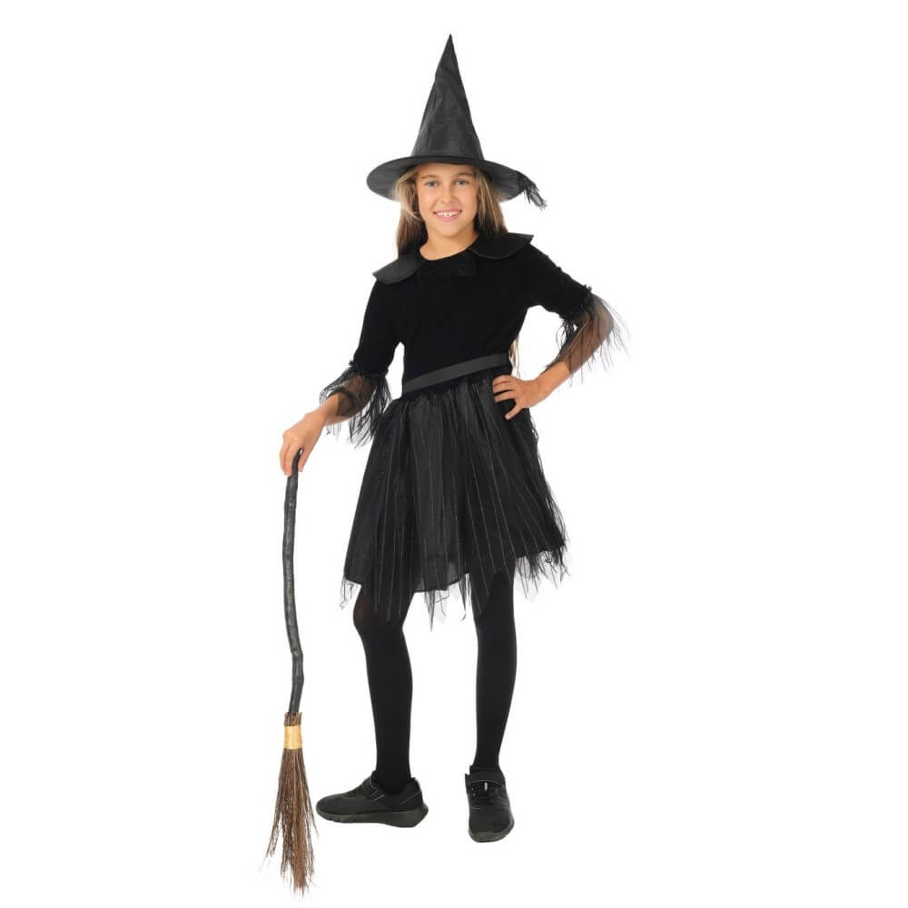 Costume Petite Sorcière Enfant – Déguisement Halloween | Fiesta Factory à petit prix
