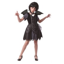 Costume Chauve-Souris Robe Noire Enfant – Halloween | Fiesta Factory à petit prix