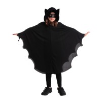 Costume Chauve-Souris Noir Enfant 7/9 Ans – Halloween | Fiesta Factory à petit prix