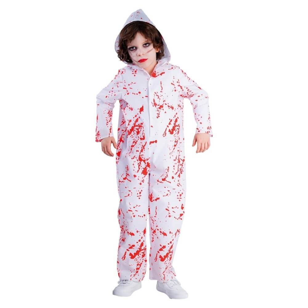Costume Combinaison Ensanglantée Enfant – Déguisement Halloween | Fiesta Factory à petit prix
