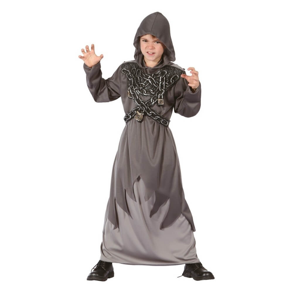 Costume guerrier des ténèbres gris enfant plusieurs tailles | Fiesta Factory