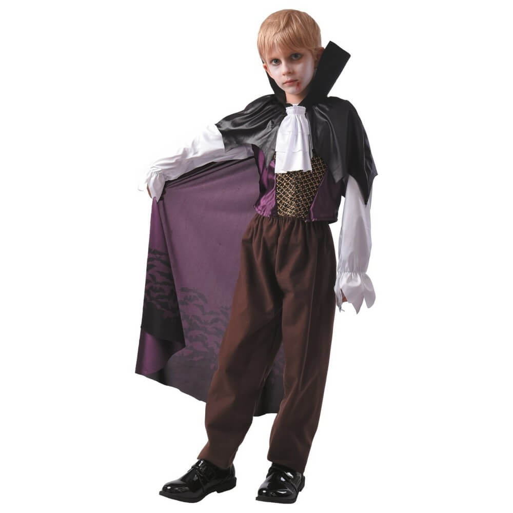 Costume vampire chauve-souris enfant 10/12 ans | Fiesta Factory
