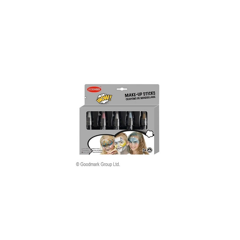 5 crayons de maquillage couleurs effet perlé - 02005180 - Pinceaux & Accessoires de Maquillage