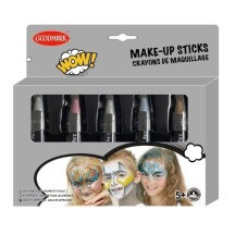 Crayons de couleur twistables gras nacrés x5 - 02005180 - Pinceaux & Accessoires de Maquillage