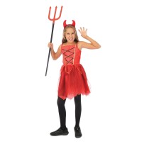 Costume diablesse enfant plusieurs tailles | Fiesta Factory