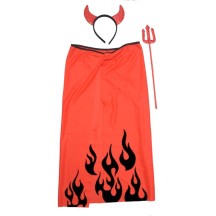 Set de déguisement avec cape diable rouge pas cher | Fiesta Factory
