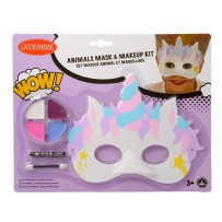 Kit de maquillage avec masque Licorne pas cher | Fiesta Factory