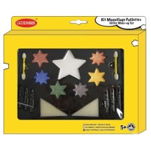 Peinture visage paillettes 7 couleurs + 6 sticks - 02020223 - Kits Maquillage