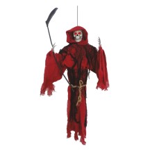 Faucheuse animée sonore et lumineuse 66 cm Halloween | Fiesta Factory