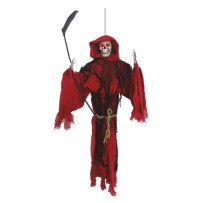 Faucheuse animée sonore et lumineuse 66 cm Halloween | Fiesta Factory