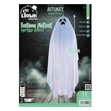 Fantôme flottant animé sonore et lumineux 90 cm | Fiesta Factory
