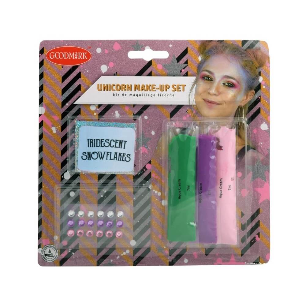 Kit de maquillage deluxe Licorne pas cher | Fiesta Factory