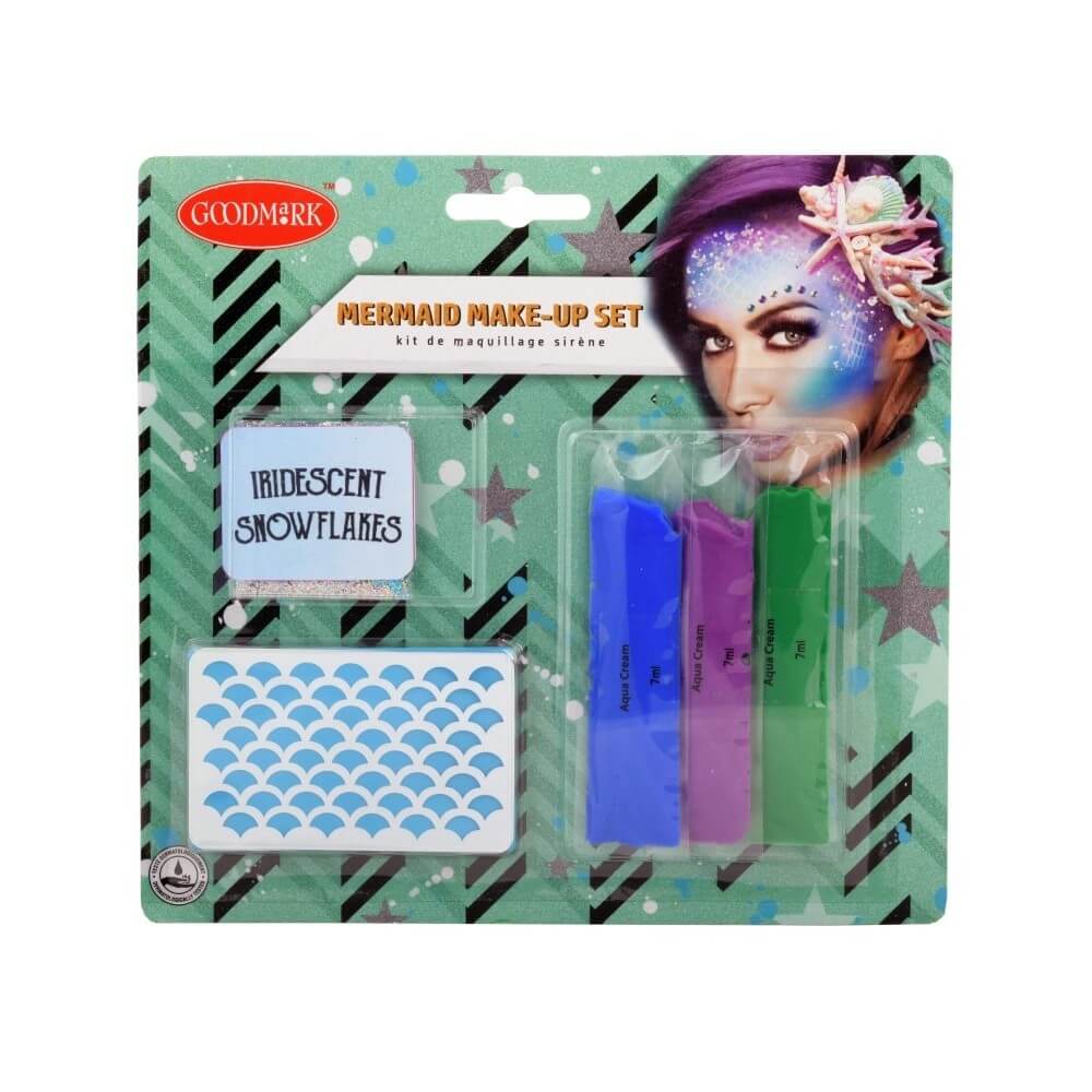 Kit de maquillage deluxe Sirène pas cher | Fiesta Factory