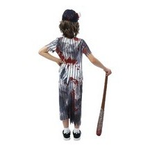 Costume zombie joueur de baseball enfant 5/6 ans | Fiesta Factory