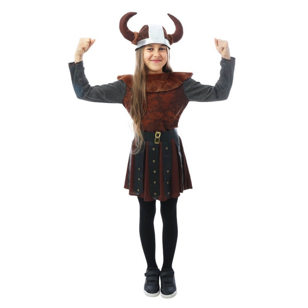 Costume viking fille plusieurs tailles | Fiesta Factory