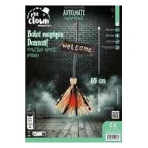 Balai magique dansant animé sonore lumineux 65 cm Halloween | Fiesta Factory