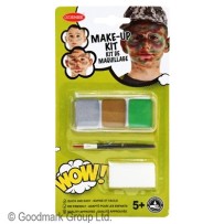 Set de maquillage fard à l’eau Militaire pas cher | Fiesta Factory