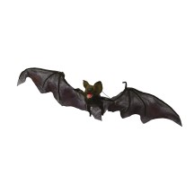 Chauve-souris animée sonore lumineuse à suspendre 90 cm | Fiesta Factory