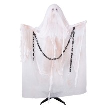 Fantôme animé sonore lumineux sur pied 168 cm Halloween | Fiesta Factory