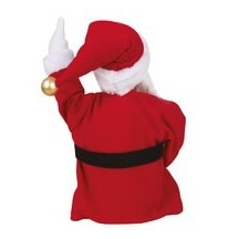 DJ Père Noël animé sonore 35 cm décoration Noël | Fiesta Factory